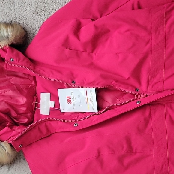 NWT Woman Within Feather Down Faux Fur Lined Hood Parka - Picture 5 of 14